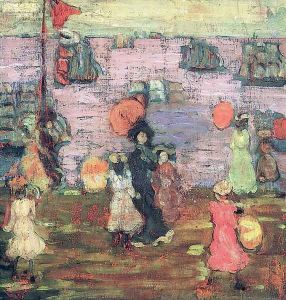 Telegraph Hill by Maurice Brazil Prendergast