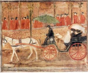 Monte Pincio by Maurice Brazil Prendergast