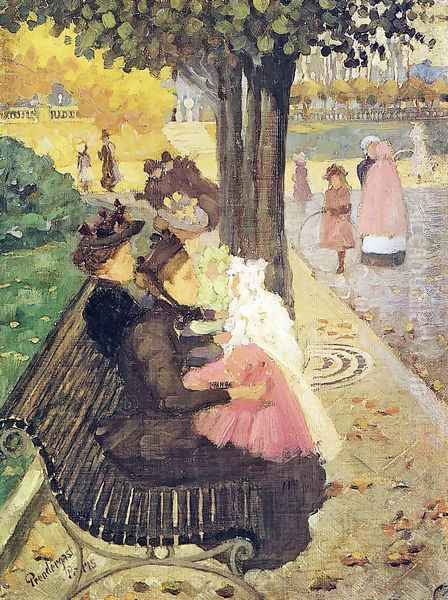 The Tuileries Gardens, Paris - view 1