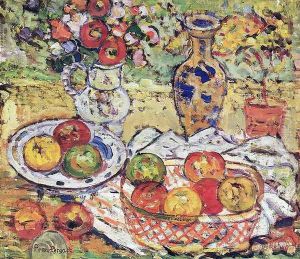 Still Life With Apples 2 by Maurice Brazil Prendergast