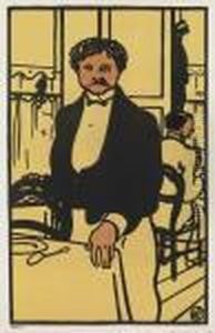Ernest, Garcon De Restaurant by Jean Emile Laboureur