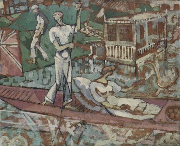 Sur La Tamise - view 1
