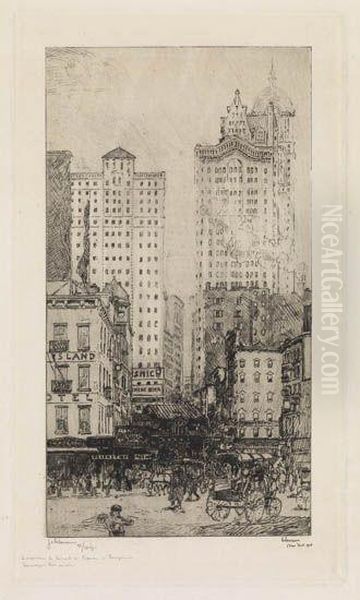 Cortlandt Street, New York - view 1