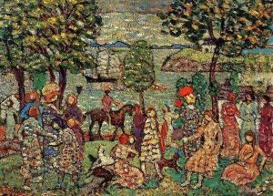 Fantasy2 1914-1915 by Maurice Brazil Prendergast