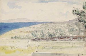 Paysage Mediteranee by Jean Emile Laboureur