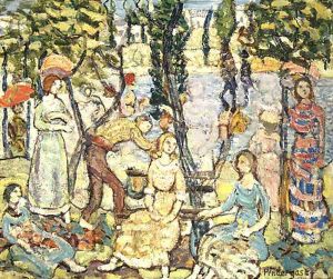 Group of Figures by Maurice Brazil Prendergast