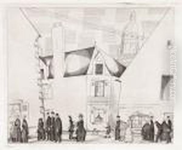 La Sortie De L'eglise - view 1