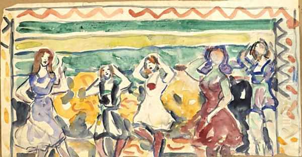 Five Dancing Women - view 1