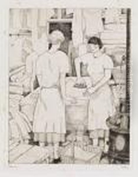 Les Blanchisseuses - view 1