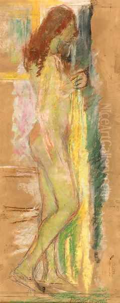 Standing Nude with Red Hair - view 1