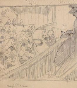 Amphitheatre Richelieu, Cours Public A La Sorbonne