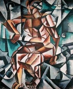 Seated Figure, 1914-15 by Lyubov Popova