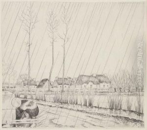 L'auto Sous La Pluie (grande Planche) L'auto Sous La Pluie (grande Planche)