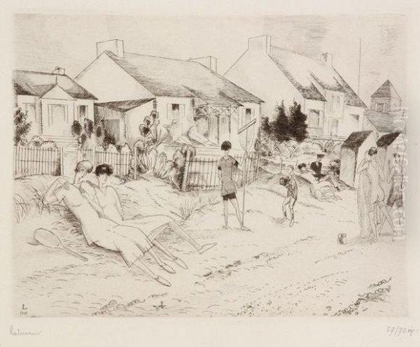 La Petite Plage (pre-vincent, 
Moutiers-en-retz) - view 1