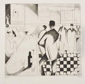 Bar En Pennsylvanie by Jean Emile Laboureur