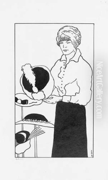 Modiste Aux Quatre Chapeaux. 1912 - view 1