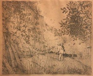 L'entomologiste by Jean Emile Laboureur