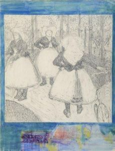 Les Bonnes Munichoises by Jean Emile Laboureur