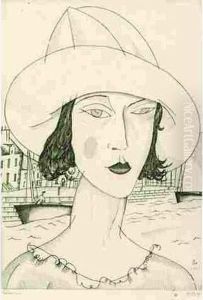 Jeune Fille Au Chapeau Blanc Jeune Fille Au Chapeau Blanc