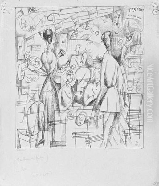 Tea Room Du Front Anglais. 1919-1923 - view 1