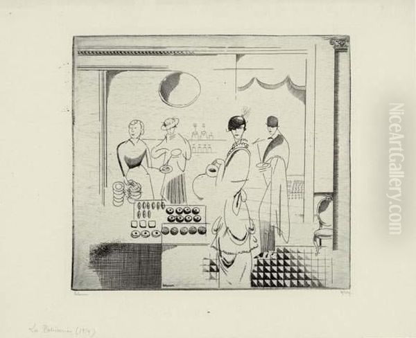 La Patisserie. 1914. - view 1
