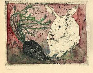 Lapin Et Carottes. 1898. Lapin Et Carottes. 1898.