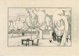 L'acropole Vu De L'auberge <a 
Socrate Le Philosophe> / The Acropolis Seen From The <socrates 
Philosopher> Tavern. 1909