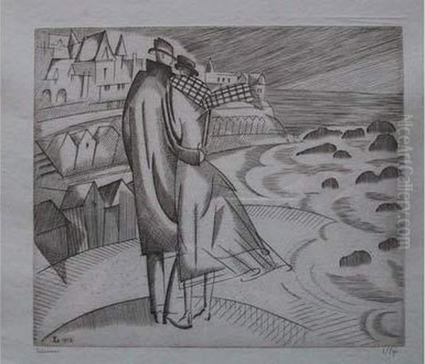 La Plage Deserte / The Deserted Beach. 1918-1920 - view 1