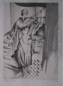 La Blanchisseuse / The Laundry Girl. 1922
