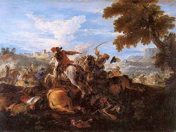 Cavalry Battle - view 1