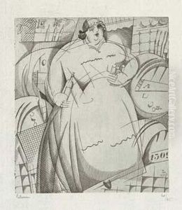 La Cabaretiere Obese / The Fat Inn Keeper. 1917-1920