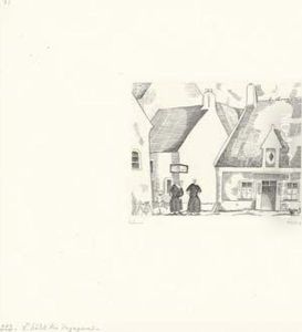 L'hotel Des Voyageurs (penestin). 1925