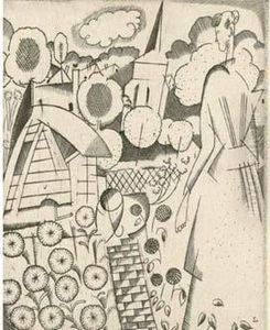 Le Jardin De Mlle Vicogne / Miss Vicogne's Garden. 1916 Le Jardin De Mlle Vicogne / Miss Vicogne's Garden. 1916