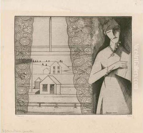 La Fenetre Canadienne / Sash Window In Nova Scotia. 1914 - view 1