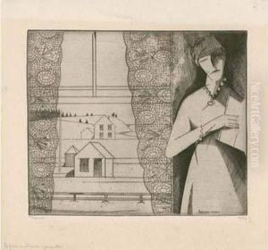 La Fenetre Canadienne / Sash Window In Nova Scotia. 1914