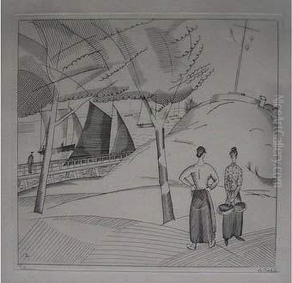 Le Semaphore / The Semaphore (le Croisic). 1923 - view 1