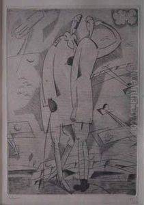 Flying Corps. 1916-1921 by Jean Emile Laboureur