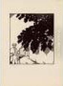 Le Figuier / The Fig-tree. Illustration Pour L'<anthologie Grecque>. 1911 by Jean Emile Laboureur