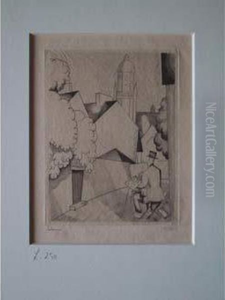Le Paysagiste / The Landscape Painter (le Croisic). 1923 - view 1