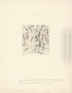 Le Soldat Sous La Pluie / Soldier In The Rain. 1916