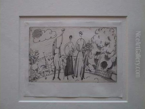 Le Dimanche A L'arriere / A Sunday Behind The Front Line. 1917-1919 - view 1