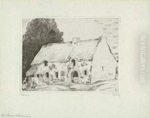 Les Deux Chaumieres/ The Two Cottages (kerfahler Penestin). 1927-1928
