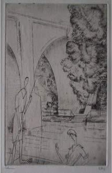 Sous Le Viaduc / Under The Viaduct. 1924 - view 1