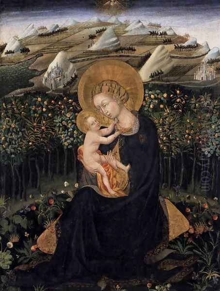 Madonna of Humility (Virgin and Child) c. 1442 - view 1