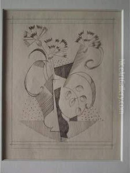 [bouquet Cubiste] / [cubist Bunch Of Flowers]. Vers 1918 - view 1