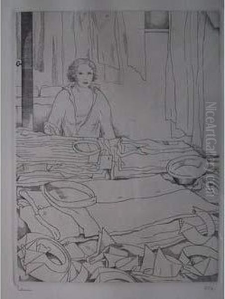 La Repasseuse / The Ironing Girl. 1937 - view 1