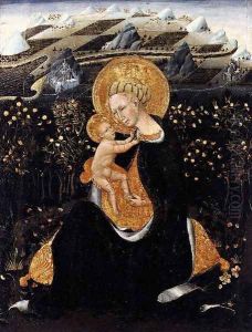 Madonna of Humility c. 1435 by Giovanni di Paolo