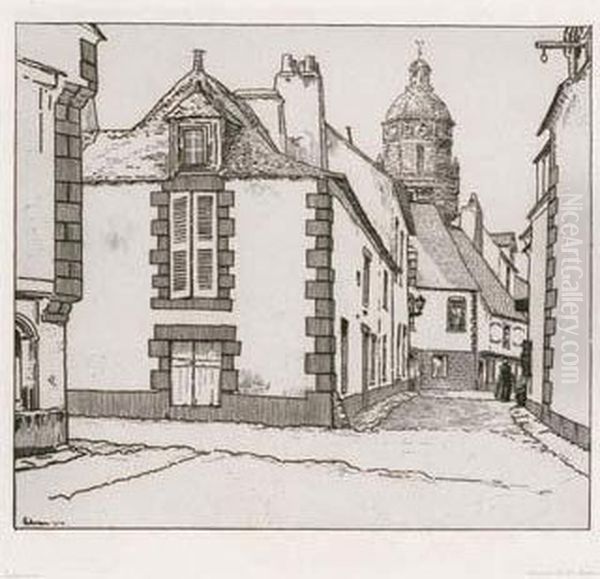 Maisons Au Croisic Ou Une Rue Au
Croisic / Houses In Le Croisic Or A Street In Le Croisic. 1912 - view 1