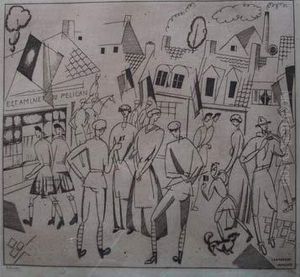 Le Quatorze Juillet Sur Le Front
Anglais / The Fourteenth Of July On The English Front. 1917-1920 by Jean Emile Laboureur