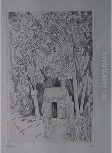 La Cabane Forestiere / A Hut In The Forest. 1927 - view 1